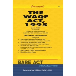 Commercial's The WAQF ACT, 1995 Bare Act 2022 